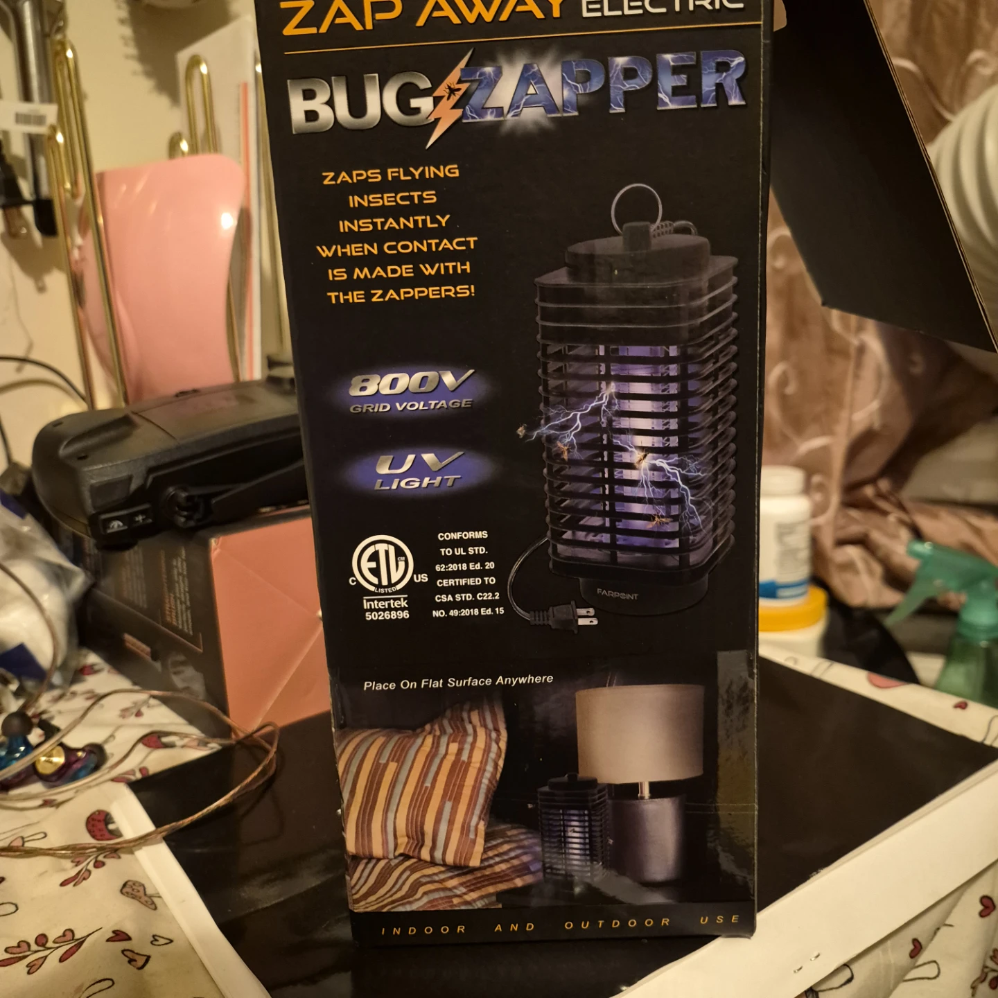 Zap Away Electric Bug Zapper - photo 2