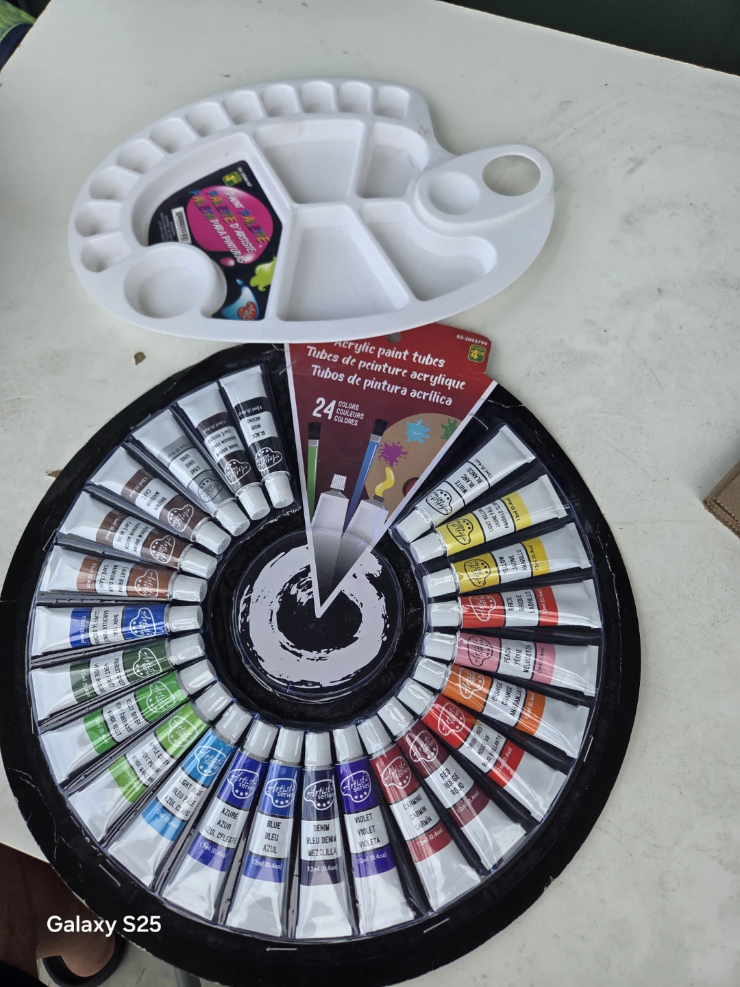 Artist's Loft Acrylic Paint Tubes Set with Palette - photo 2