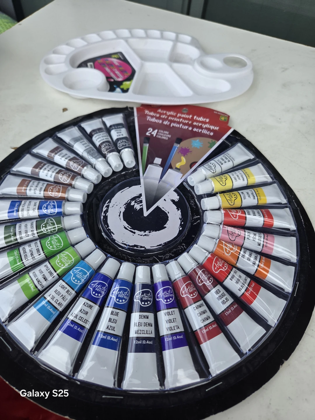 Artist's Loft Acrylic Paint Tubes Set with Palette - photo 3