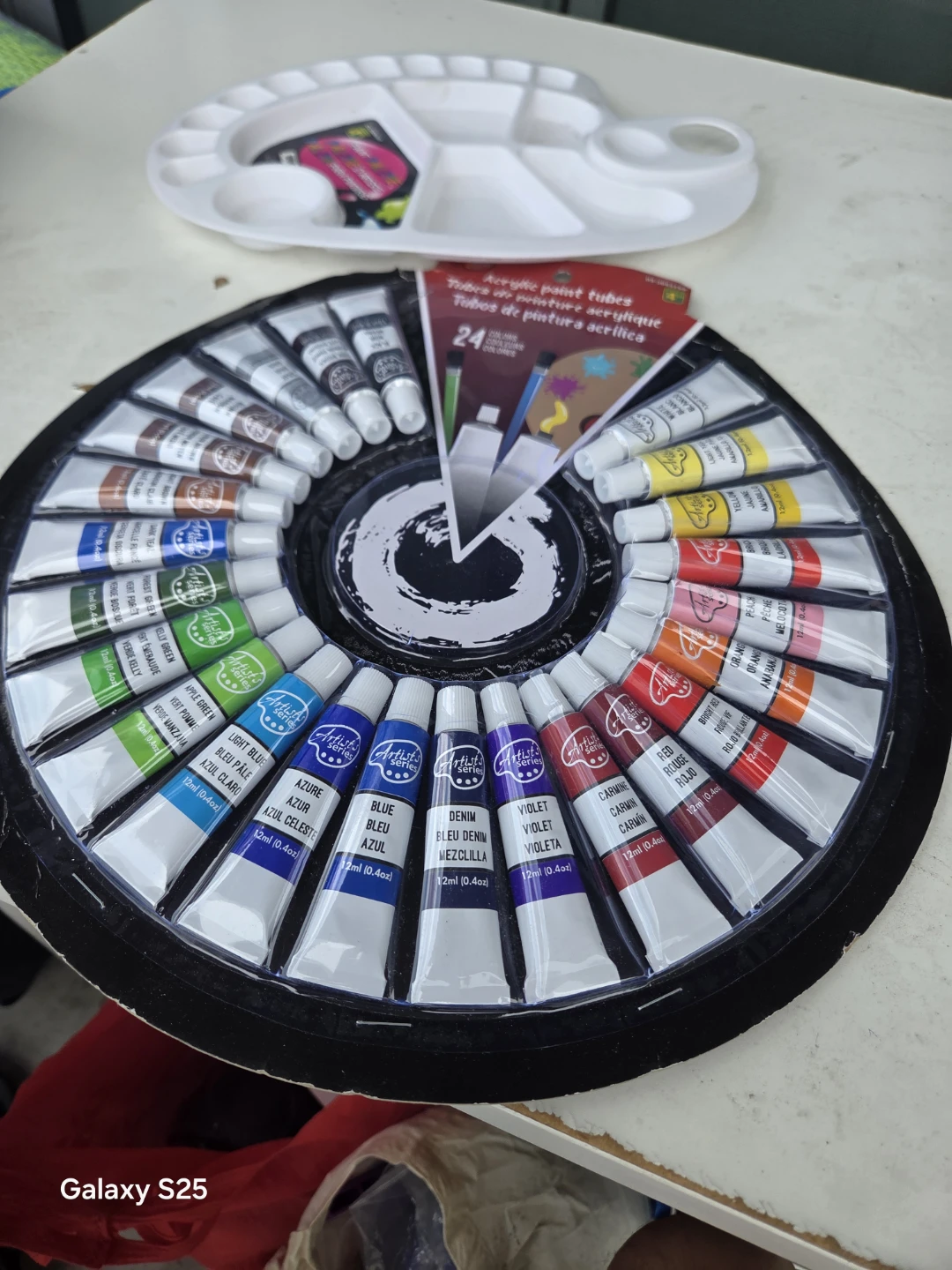 Artist's Loft Acrylic Paint Tubes Set with Palette - photo 4