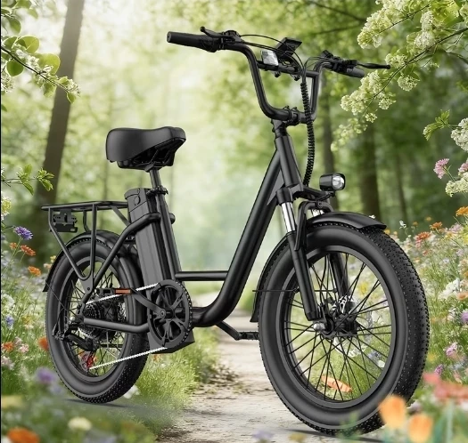 Electric Fat Tire Bike