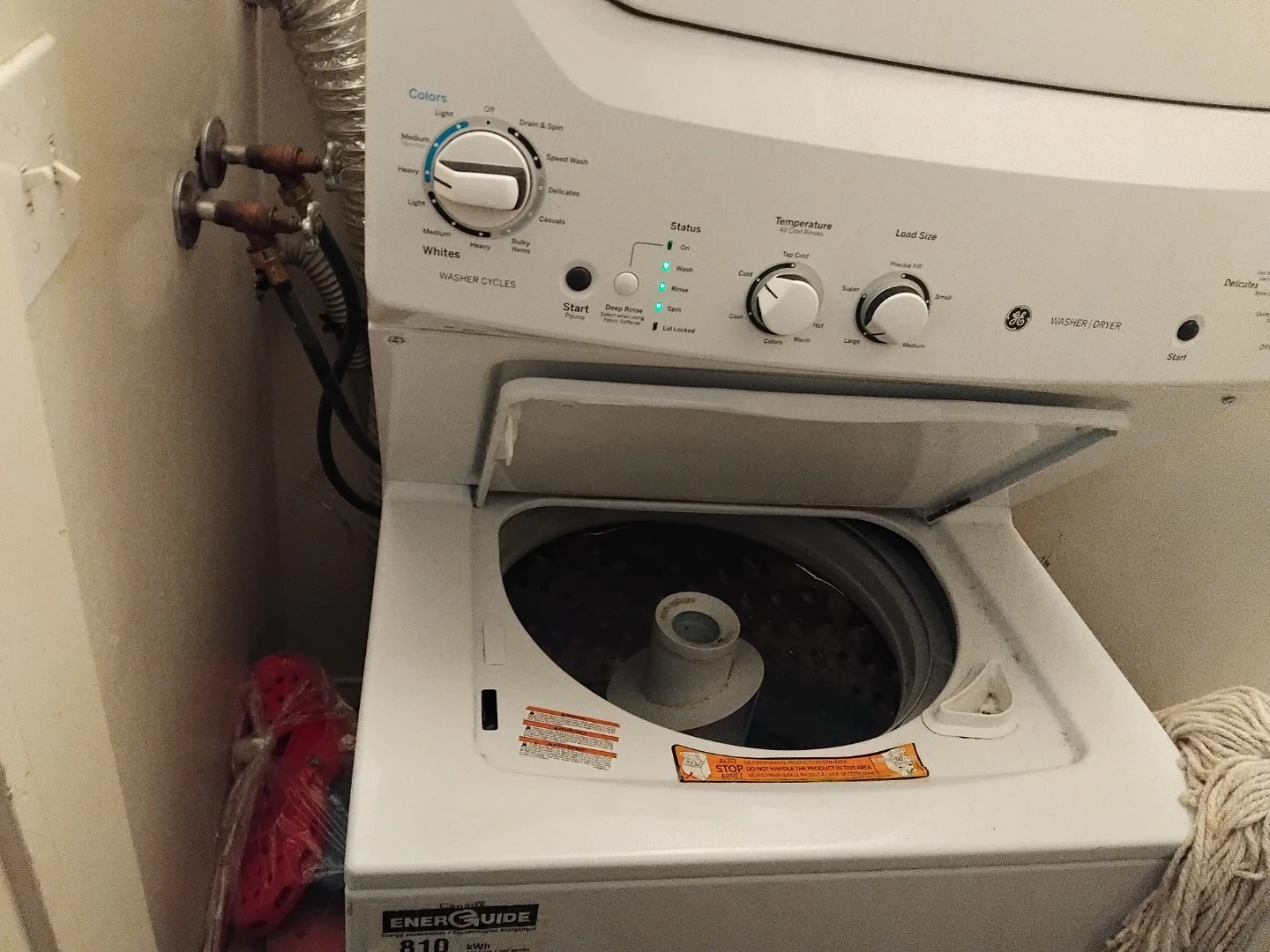 Stackable washer and dryer - photo 2