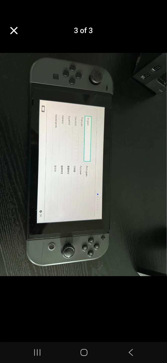 Nintendo Switch OLED Console with Dock and Power Adapter - photo 3