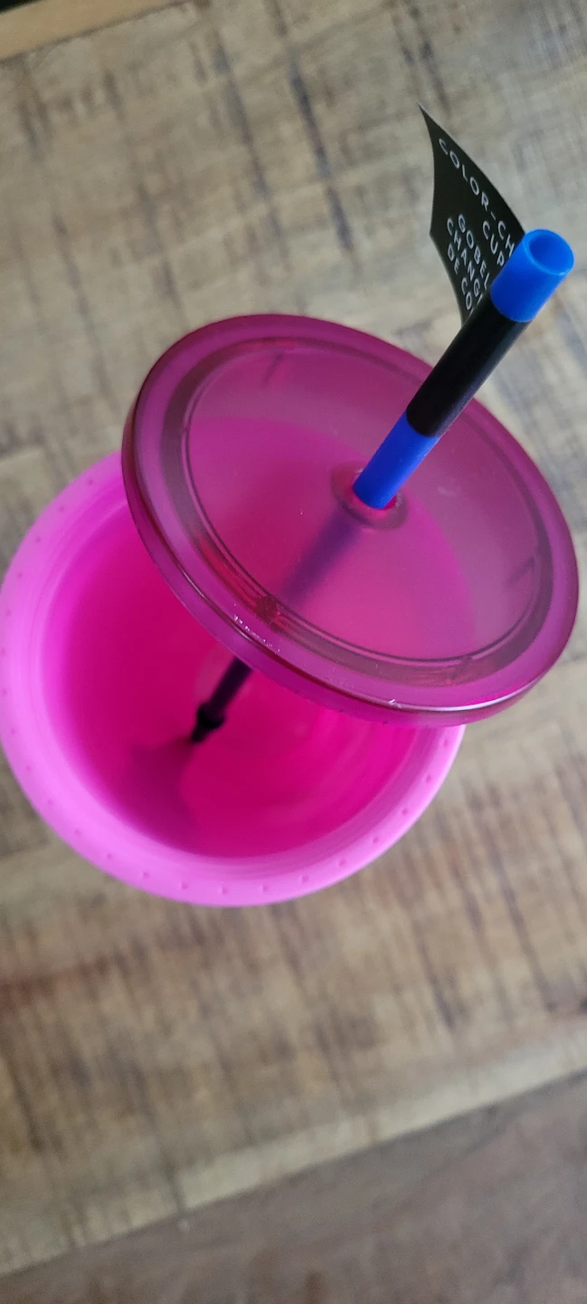 Starbucks Color Changing Tumbler Cup with Straw - photo 2