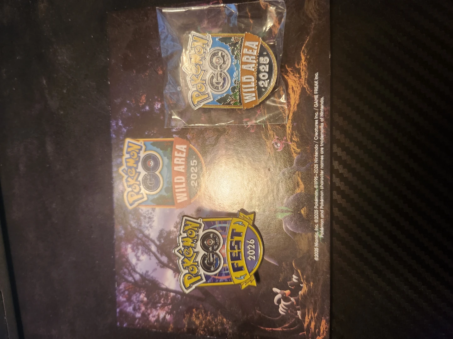 Pokemon GO Wild Area 2025 & Fest 2026 Pins