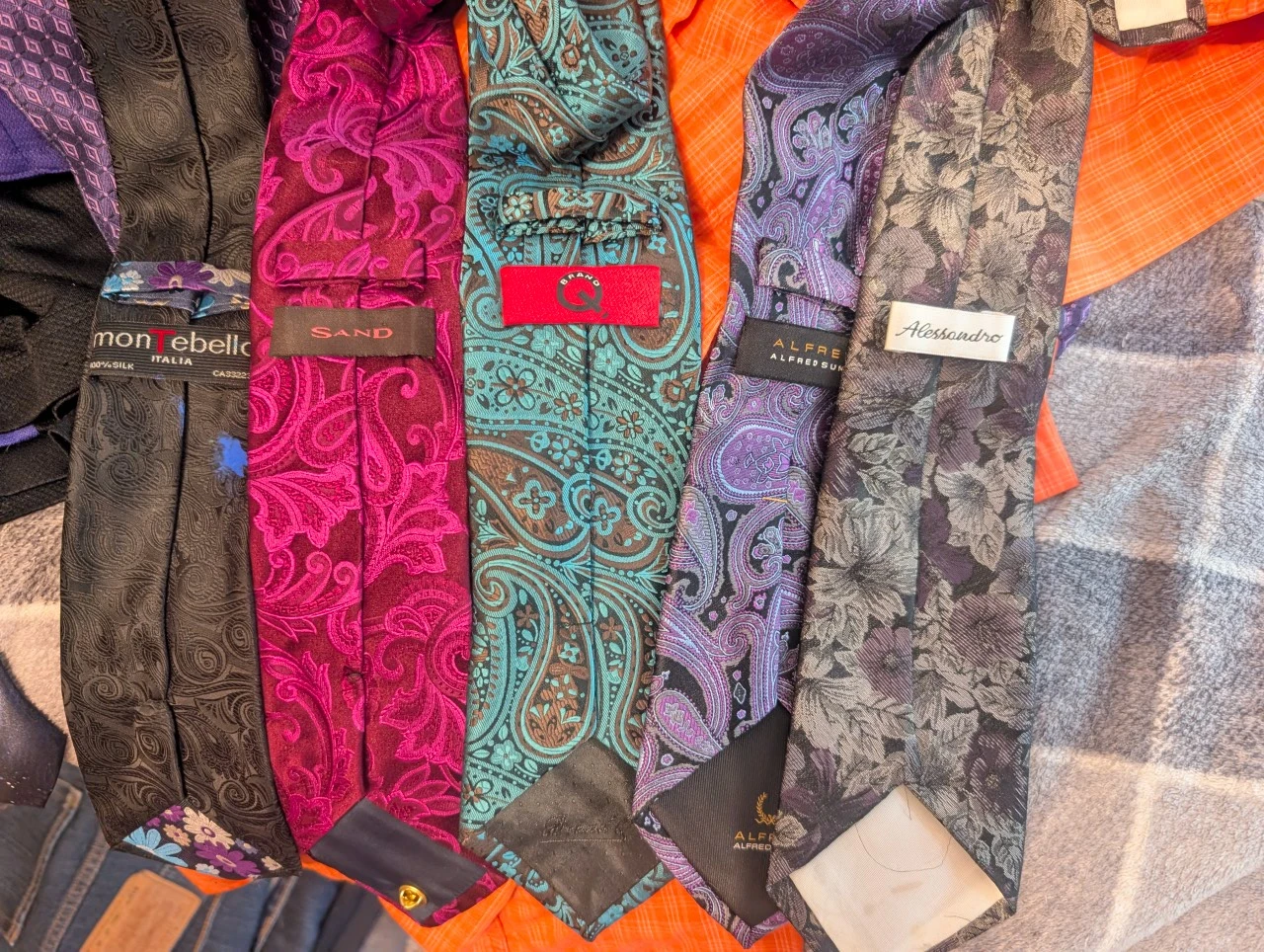 Assorted Men's Silk Ties, dress shirts, pants, jackets, vests - photo 4