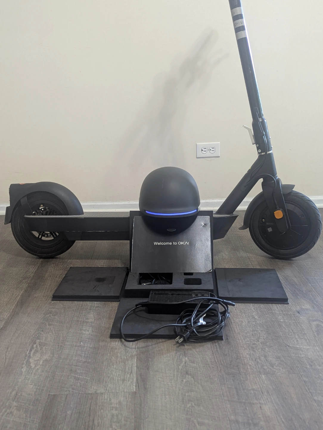 OKAI Neon Pro Electric Scooter + Smart Helmet