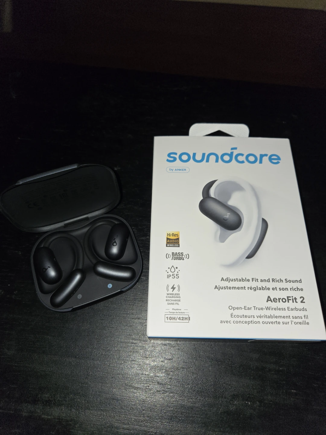 Anker Soundcore AeroFit 2 - Open-Ear Earbuds - Like New