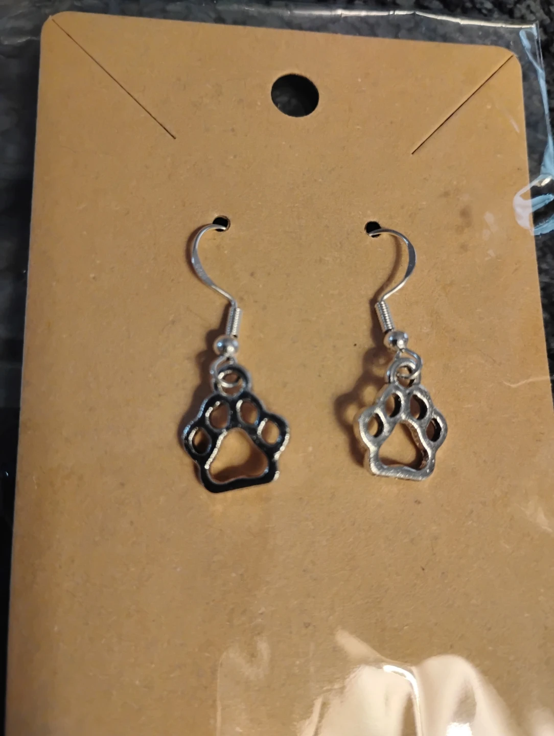 Paw Print Earrings - photo 2