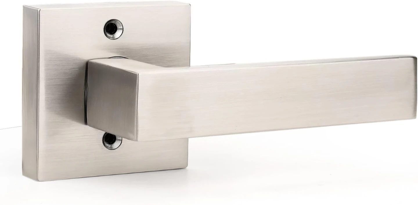 Brushed Nickel Dummy Door Lever - photo 2