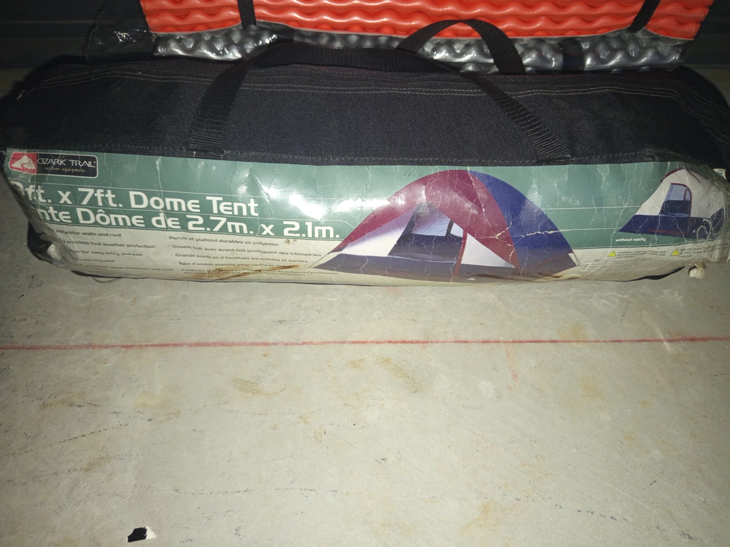 Ozark Trail 9ft x 7ft Dome Tent