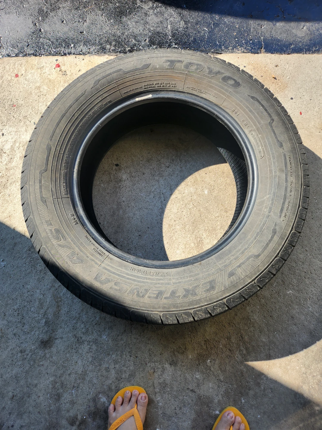 Set of 4 TOYO Extensa A/S Tires - photo 2
