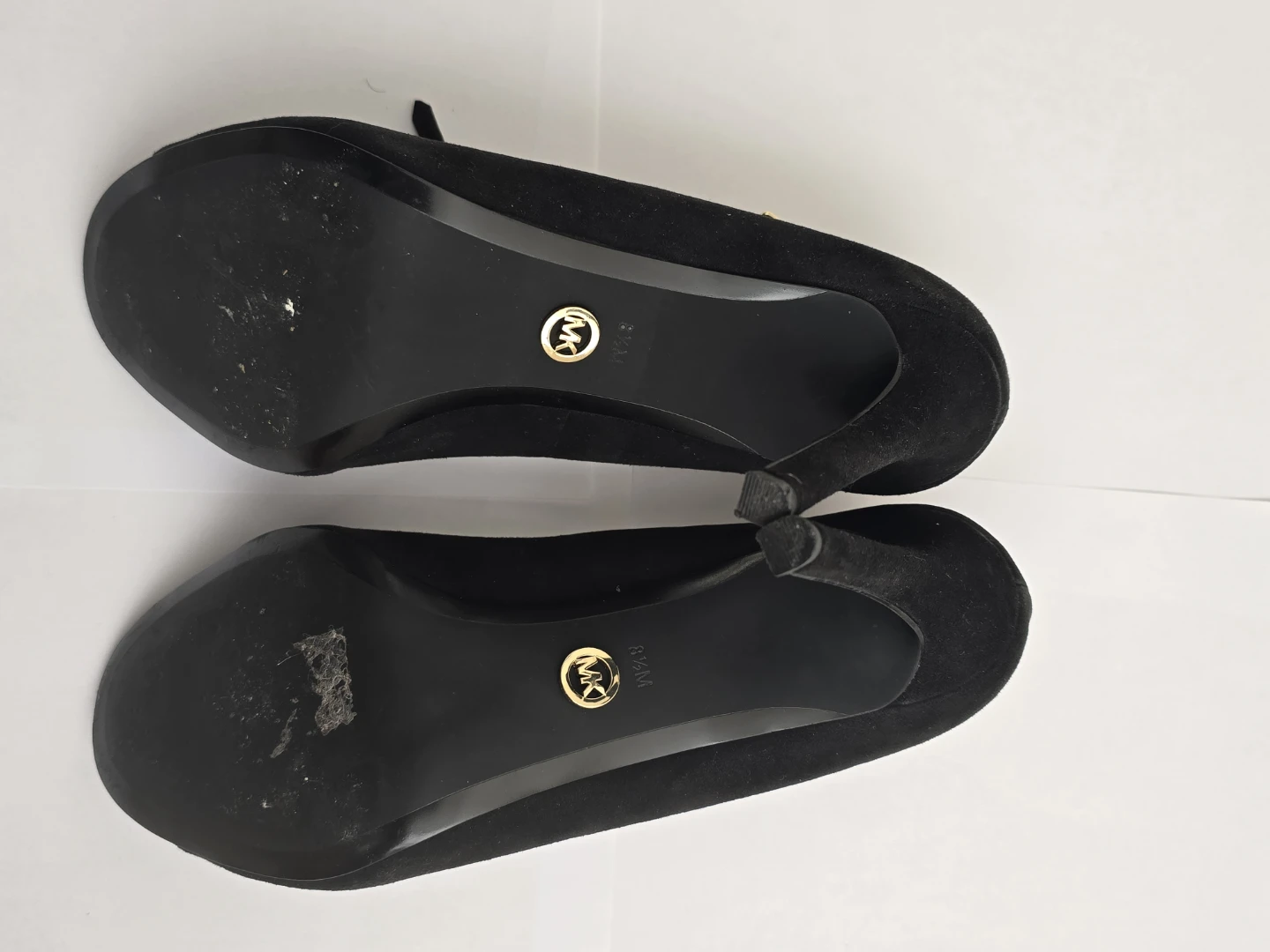Michael Kors Black Suede Heels Size 8.5M - photo 5