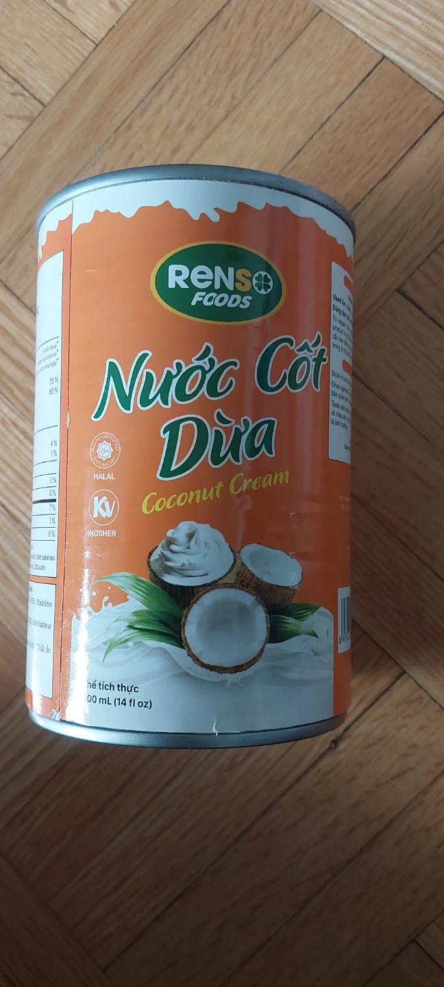 RENSFOODS Coconut Cream - 400 ml