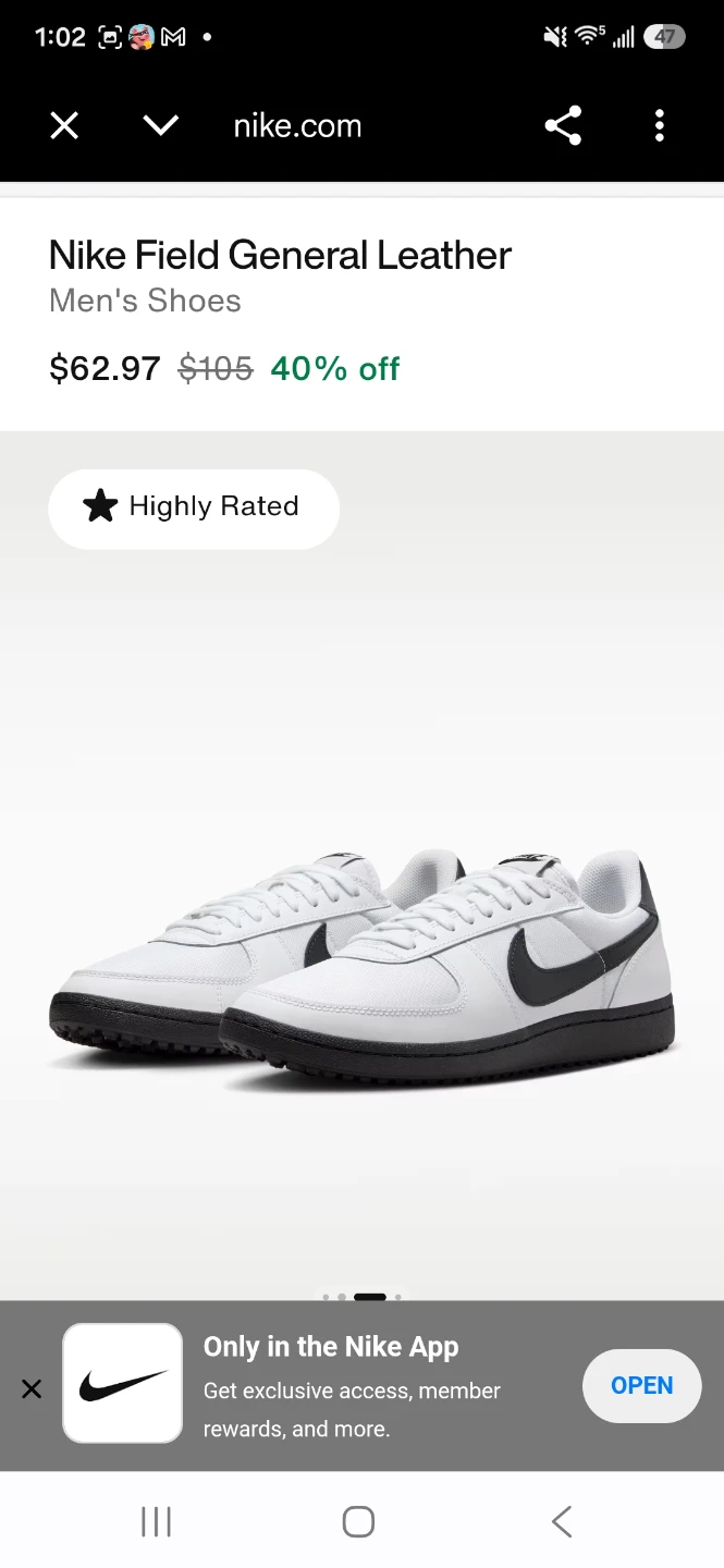 Nike Field General Leather Men's Shoes - photo 4