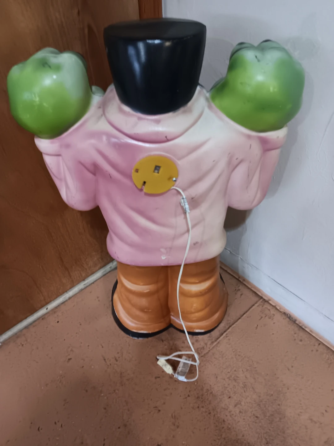 Vintage halloween blow mold Frankenstein - photo 2