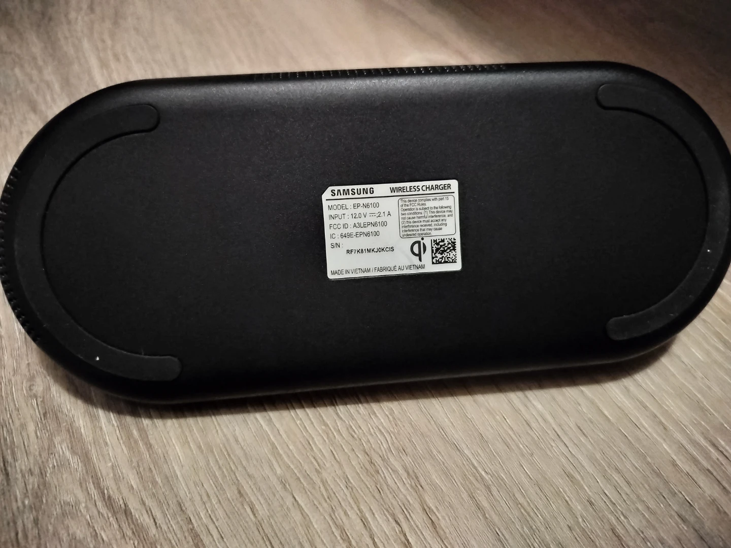 Samsung Wireless Charger Duo Fast Charge