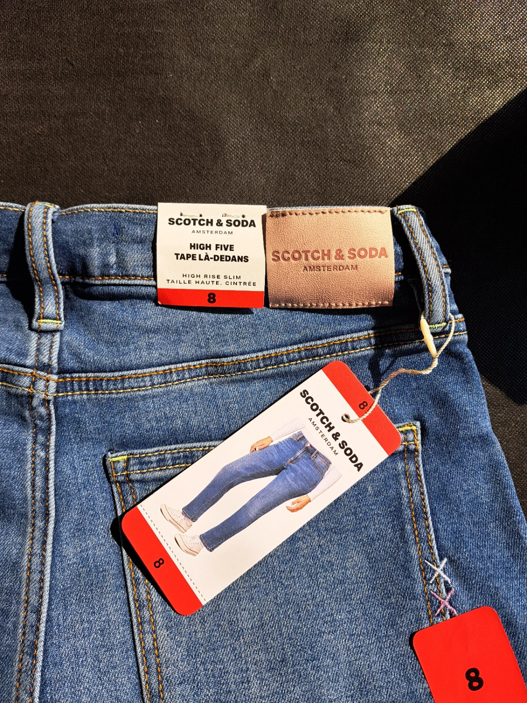 Scotch & Soda High Five Slim Jeans Size 8 - photo 2