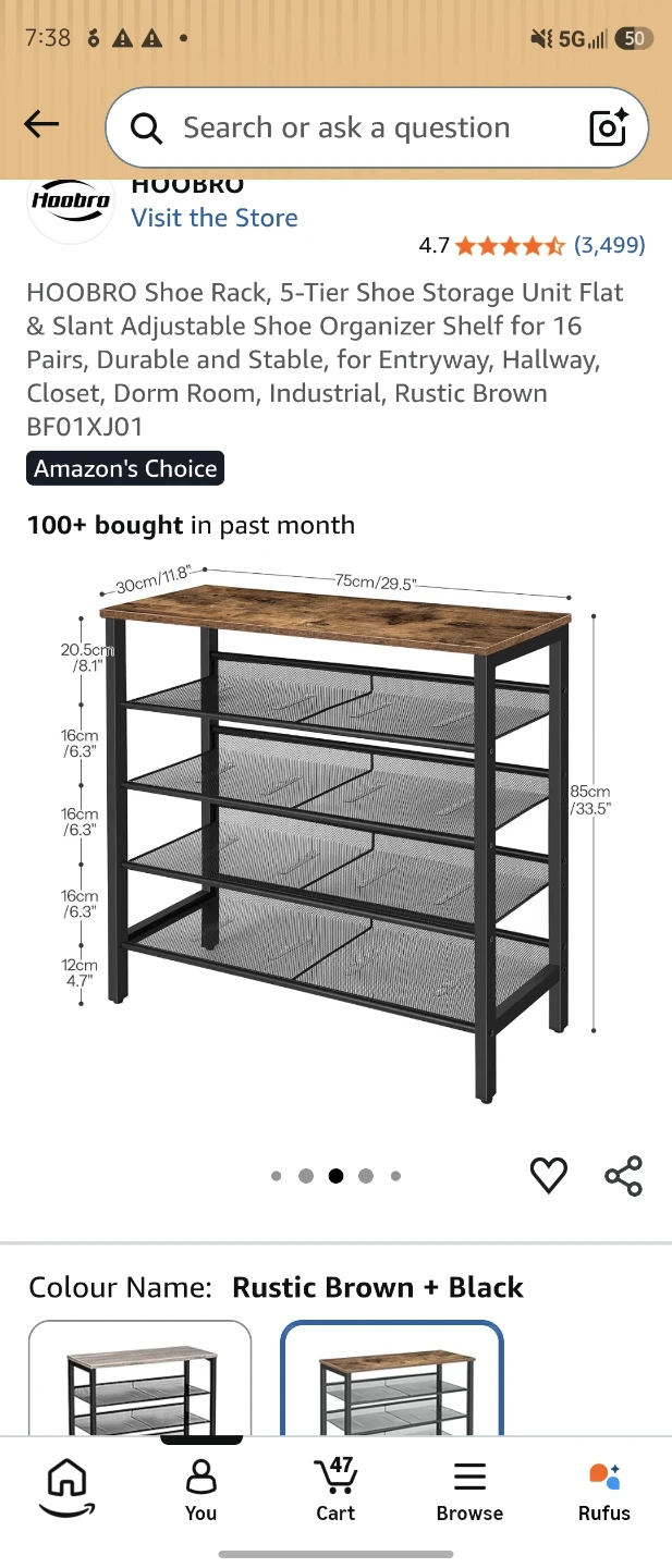 5-Tier Shoe Rack - High quality - photo 4