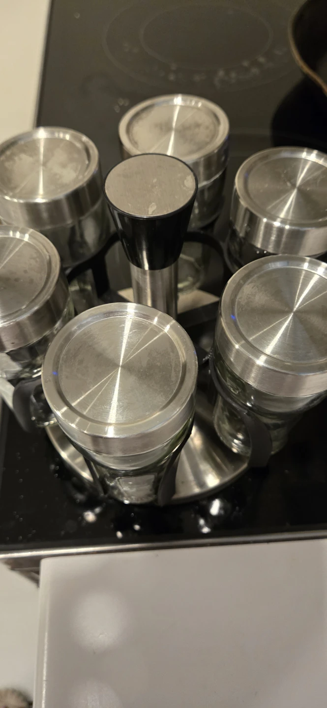 Spice Rack with 6 Jars - photo 3
