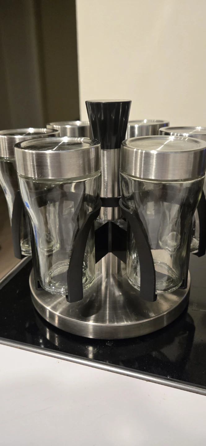 Spice Rack with 6 Jars - photo 4