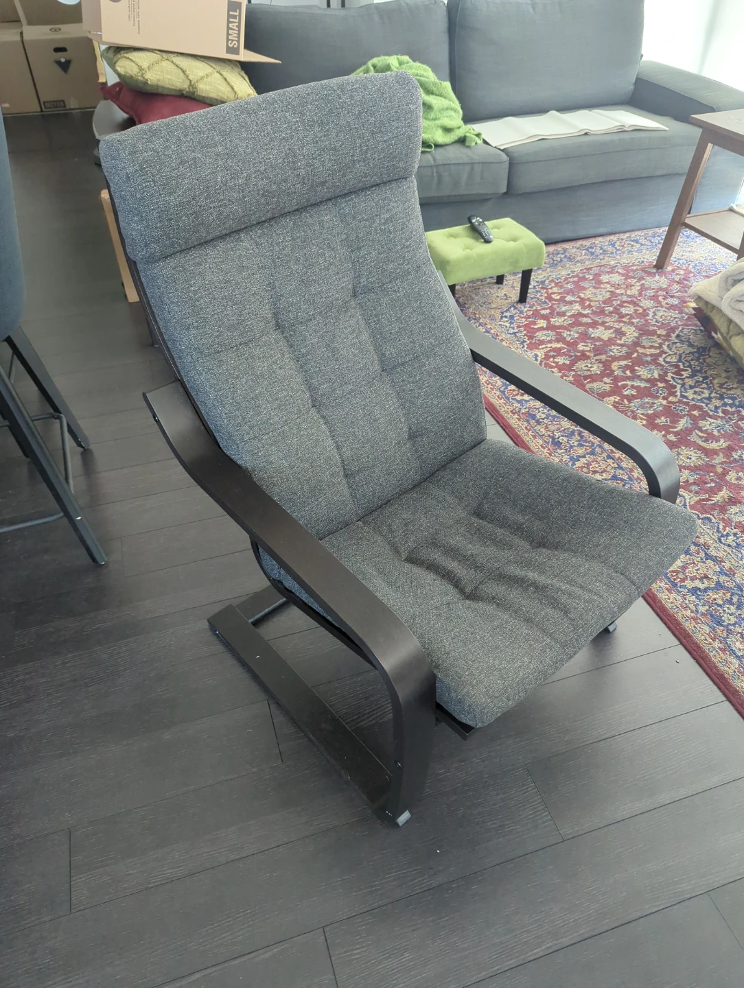 IKEA Poang - Dark Grey Accent Chair - photo 3