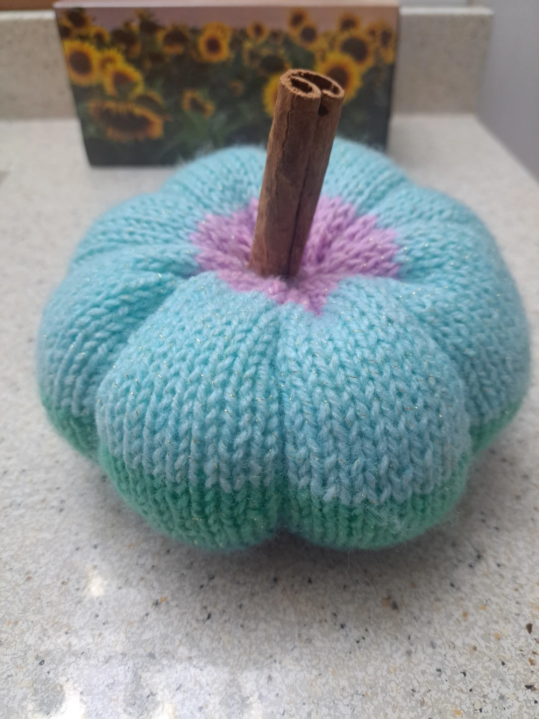 Knitted Pumpkin Decor