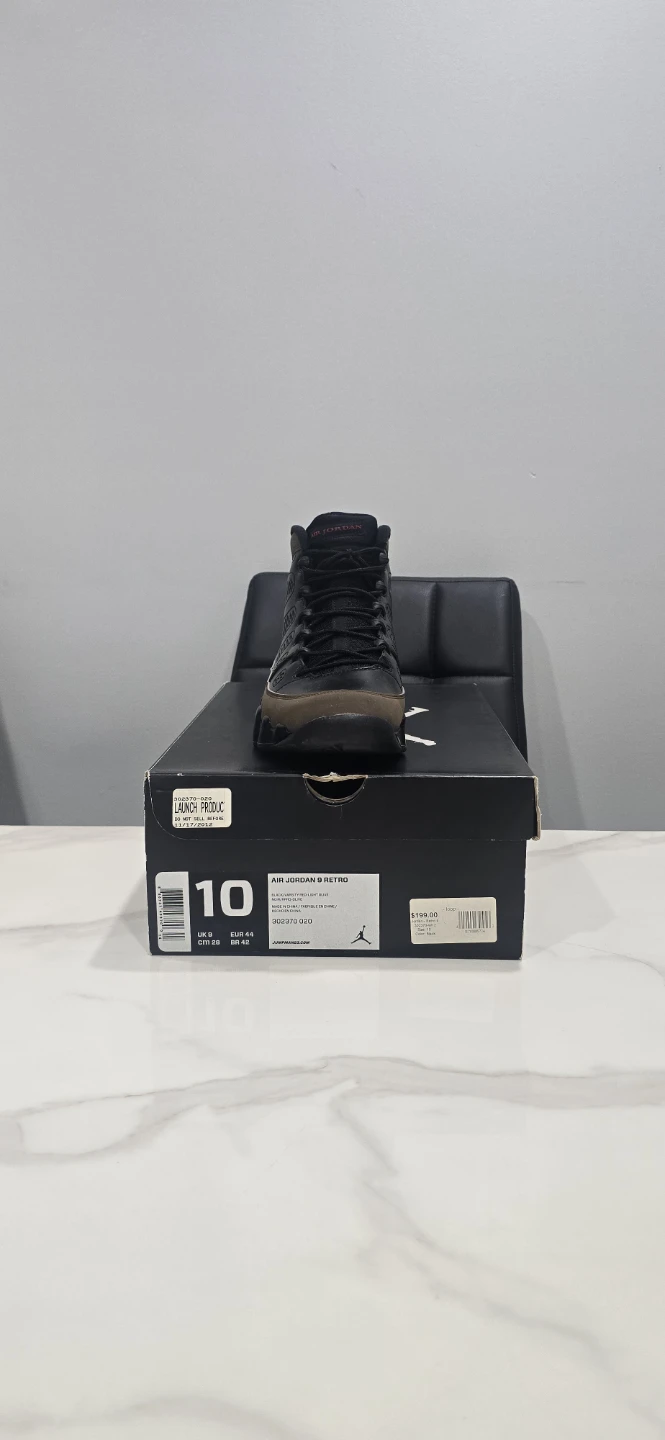 Air Jordan 9 Olive size 10 - photo 4