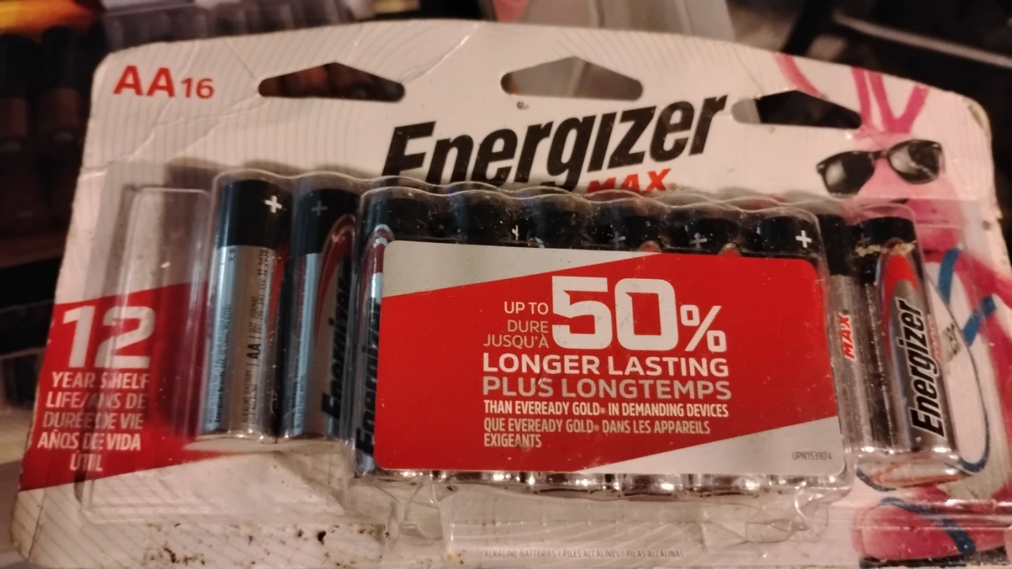 Energizer AA 16-Pack Batteries