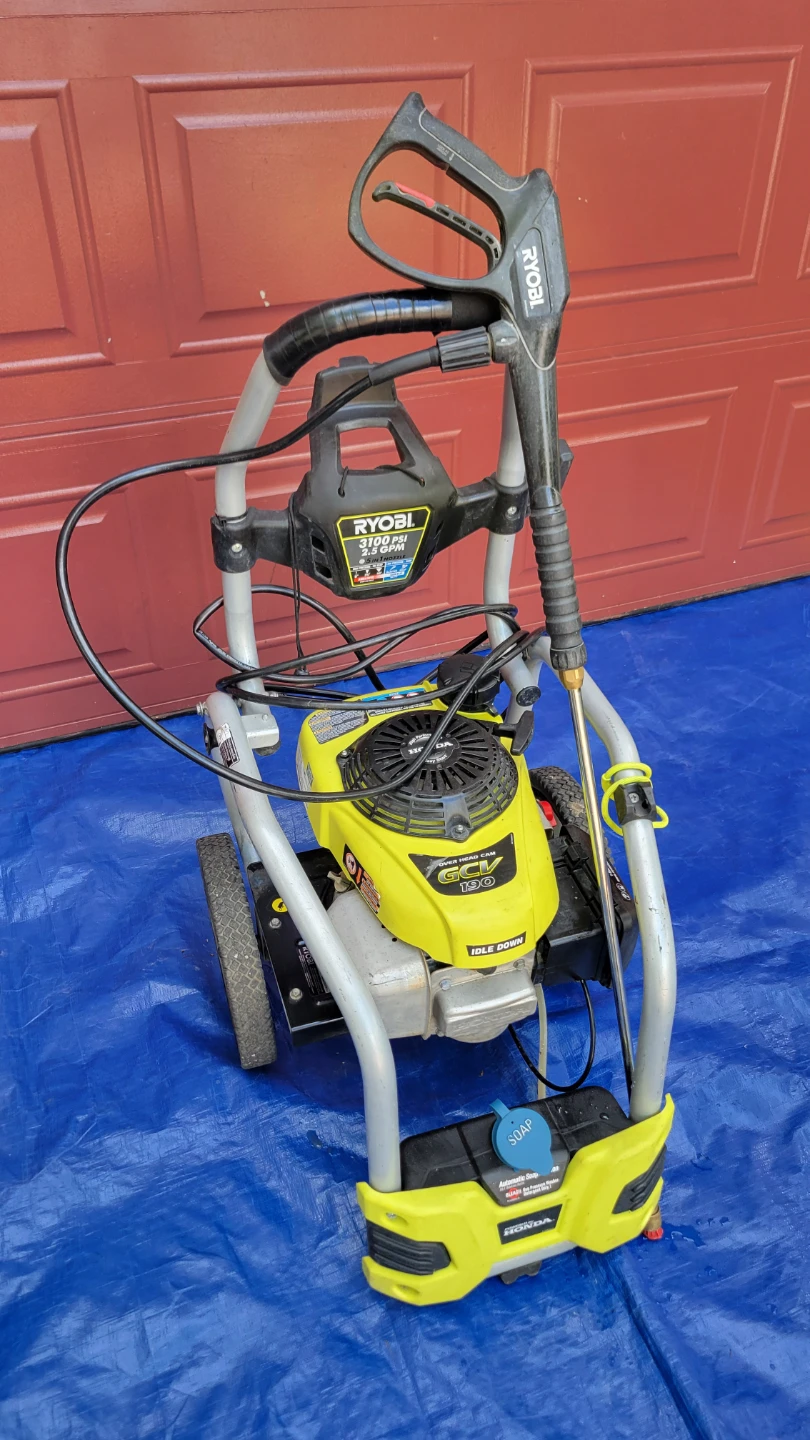 Honda GCV190 Ryobi 3100psi power washer - photo 4