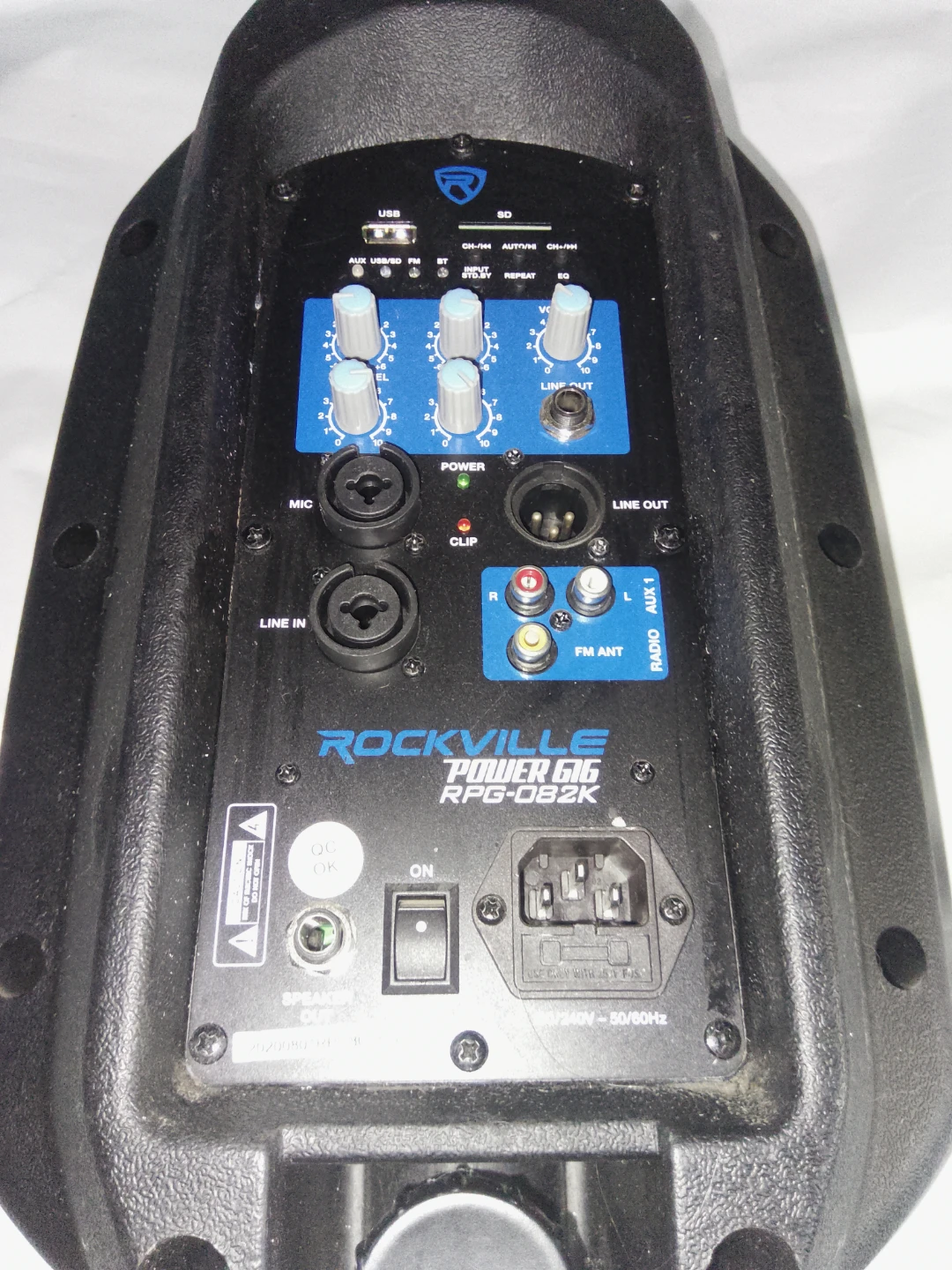 Rockville Power 616 RPG-082K PA Speaker - photo 5