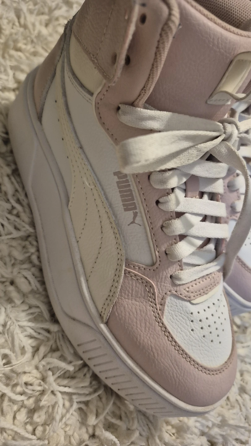 Puma High-Top Sneakers - Pink/White - photo 2