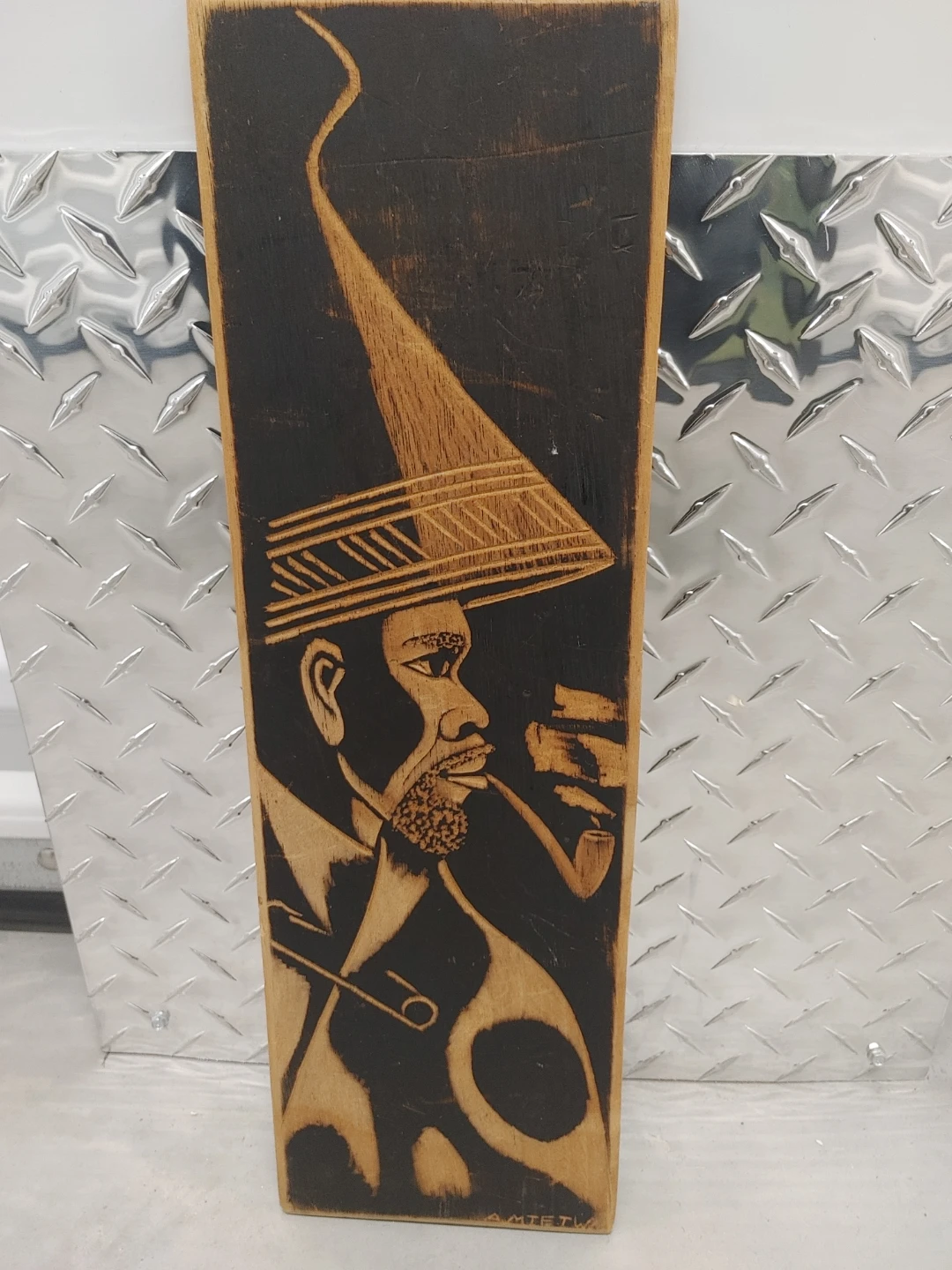 Wood Pyrography Wall Art