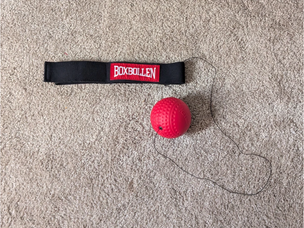 BOXBOLLEN Reflex Ball Headband Set