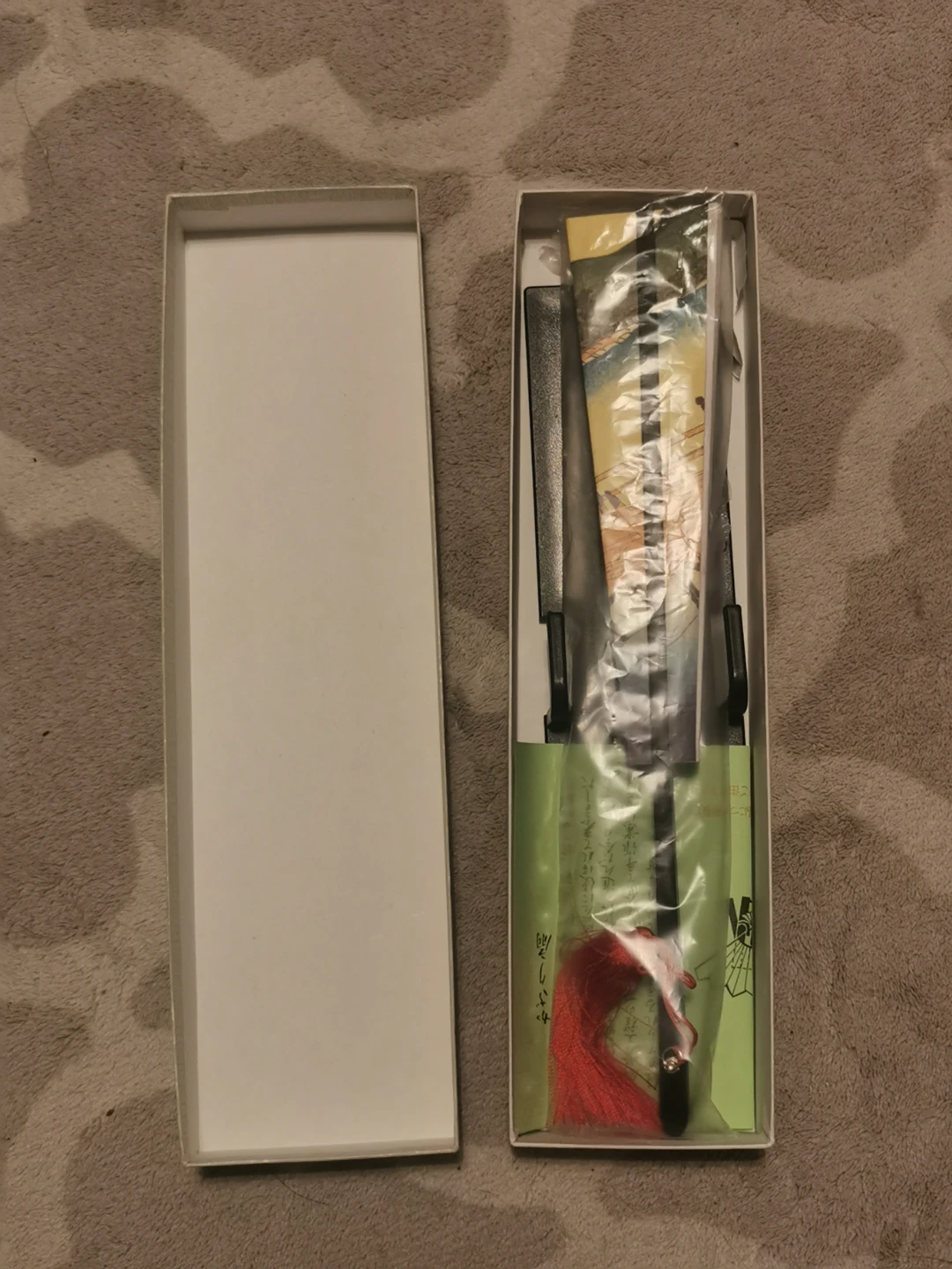 Japanese decorative hand fan - photo 4