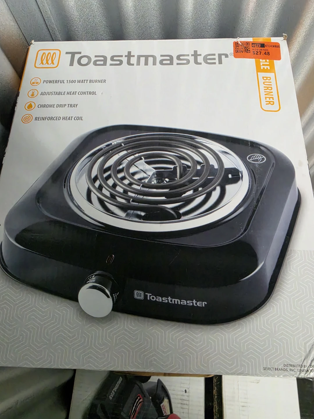 Toastmaster Single Burner Hot Plate