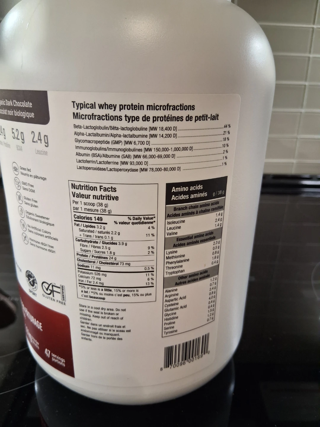 ATP Lab chocolate whey protein powder - photo 2