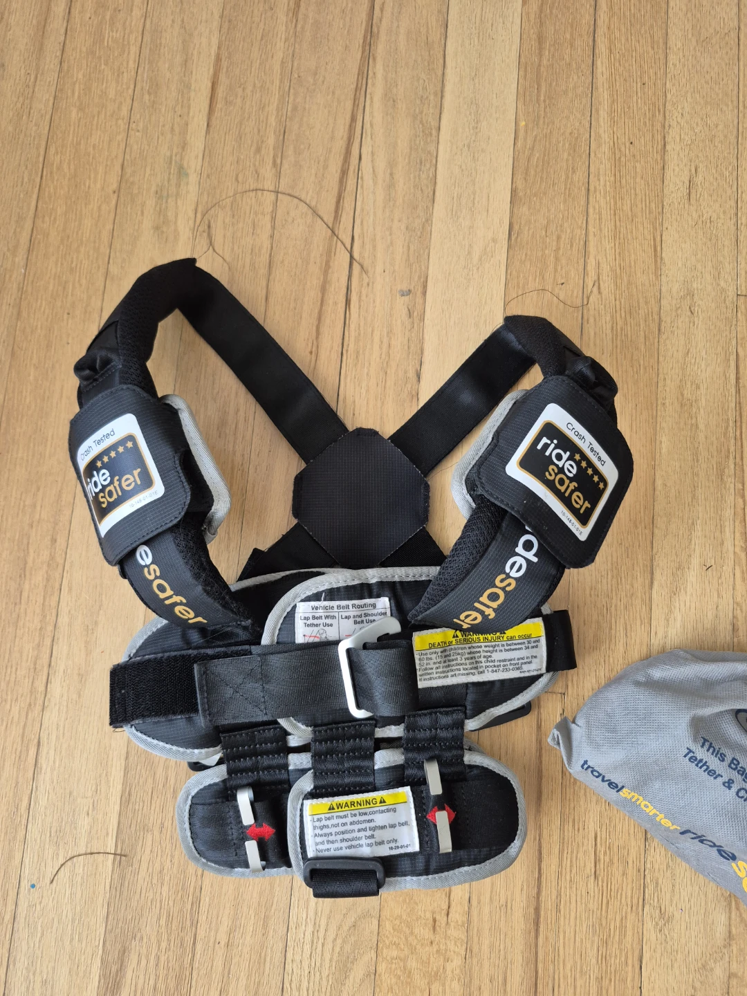 Ride Safer Travel Vest Child Safety Harness