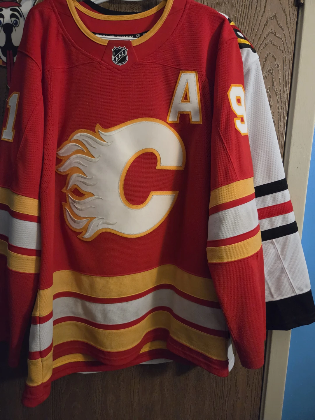 Calgary Flames Kadri 91 Hockey Jersey