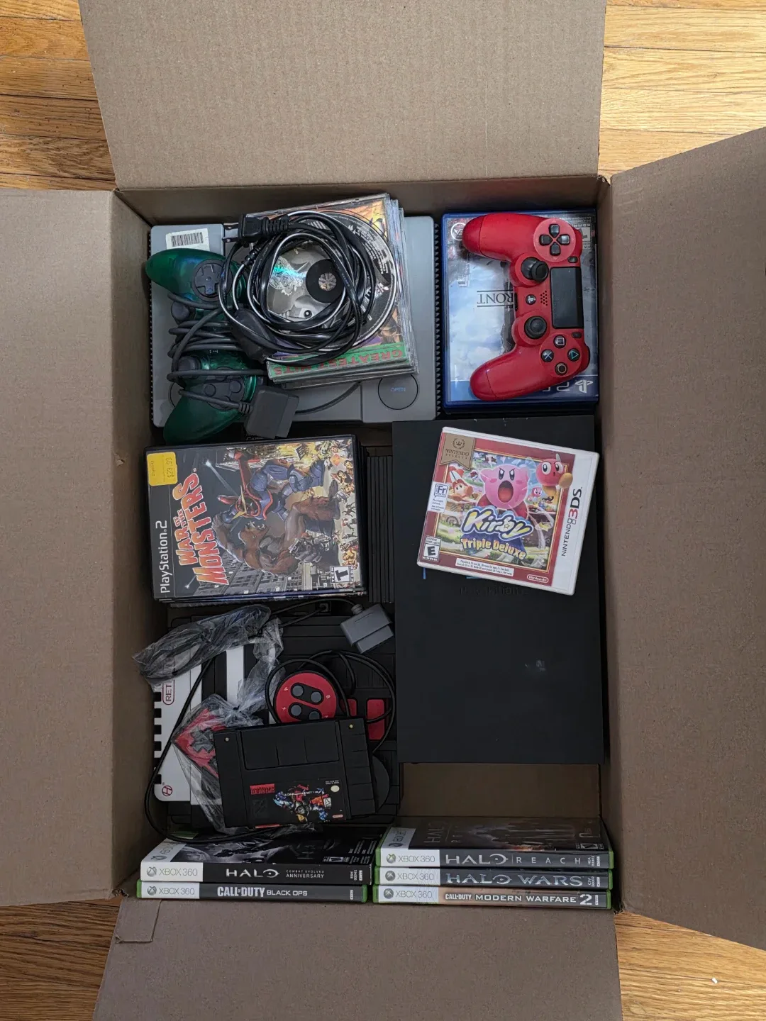 Sony PlayStation 1 Console with Games and Accessories