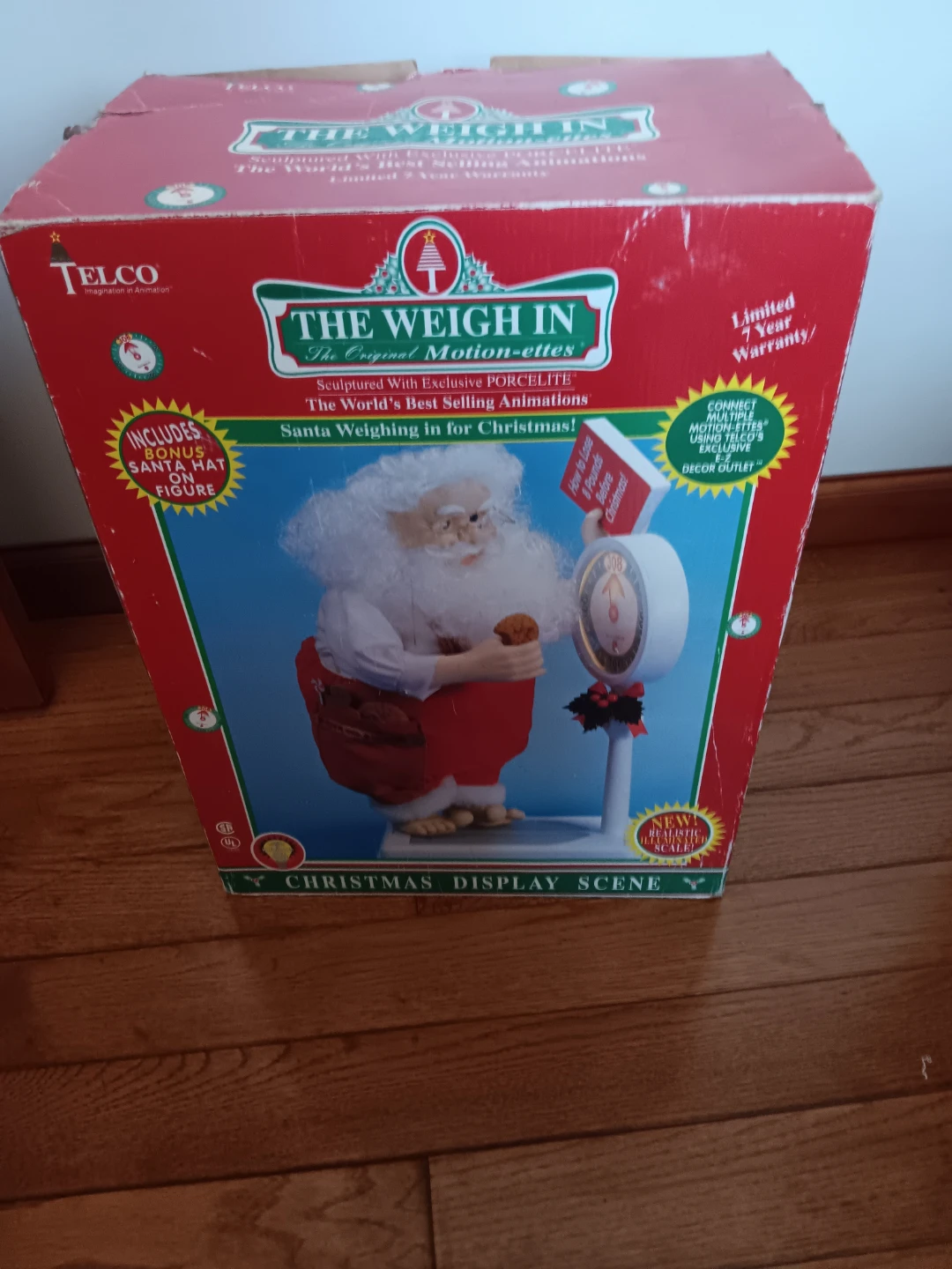 Santa claus the weight in