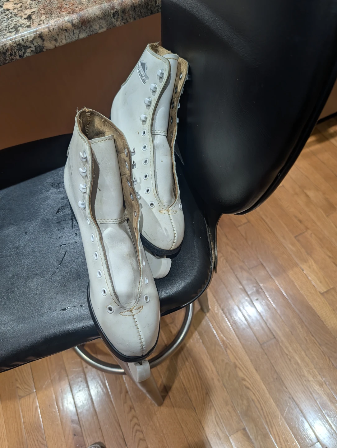 Lake Placid White Figure Skates