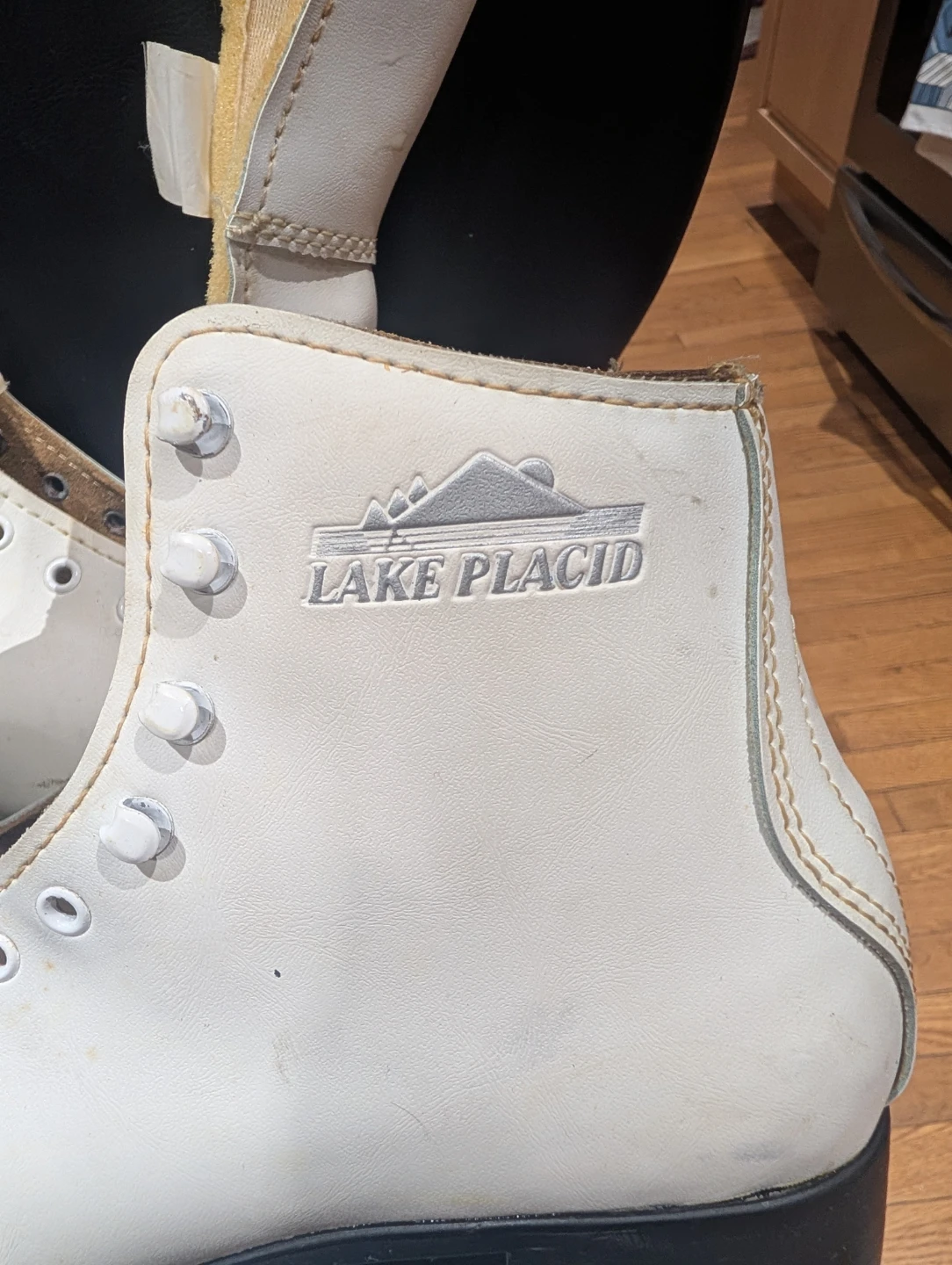 Lake Placid White Figure Skates - photo 3