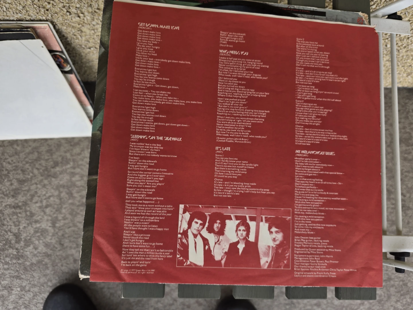 Queen - News of the World -Vinyl album - photo 4