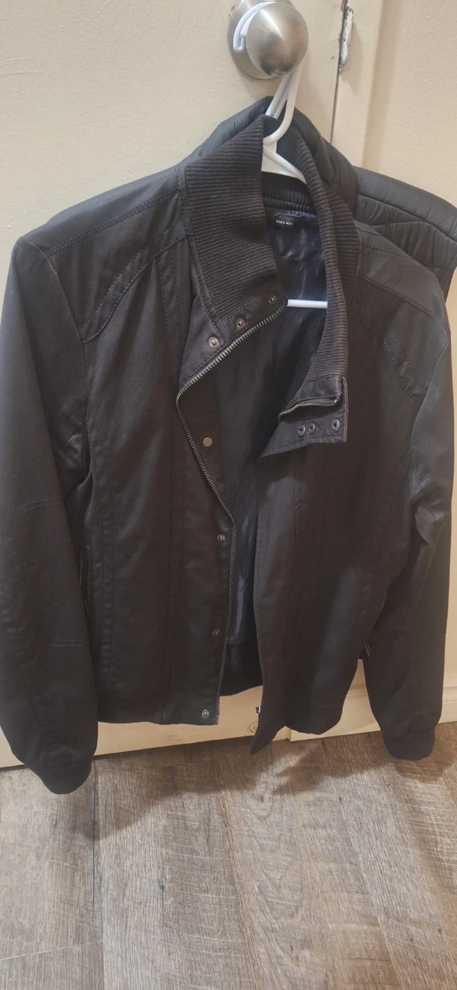Zara Man Bomber Style Jacket