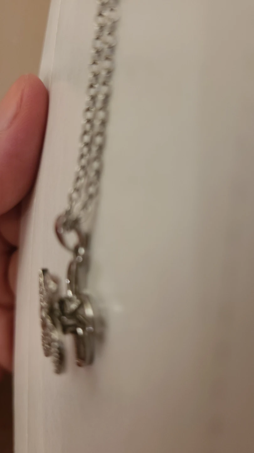 Fidget Spinner Sparkly Pinwheel Pendant Necklace - photo 5