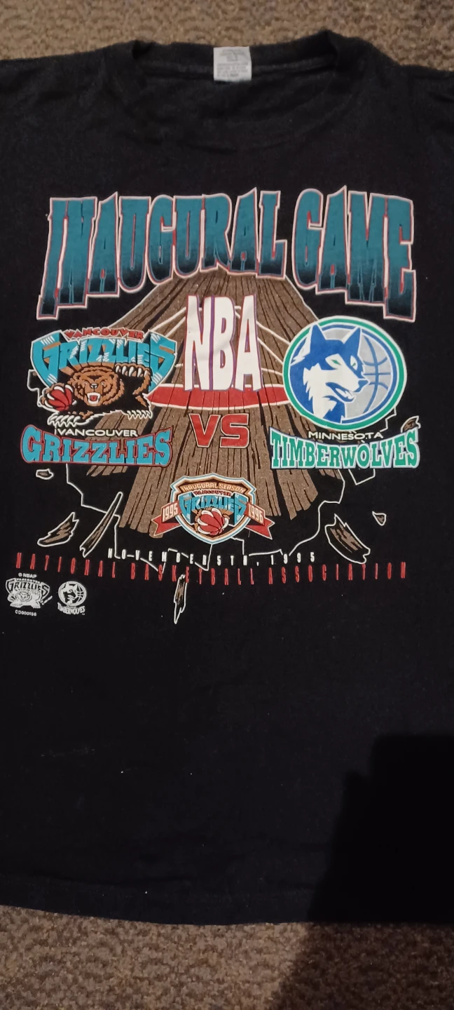 Vintage NBA Inaugural Game T-Shirt - photo 2