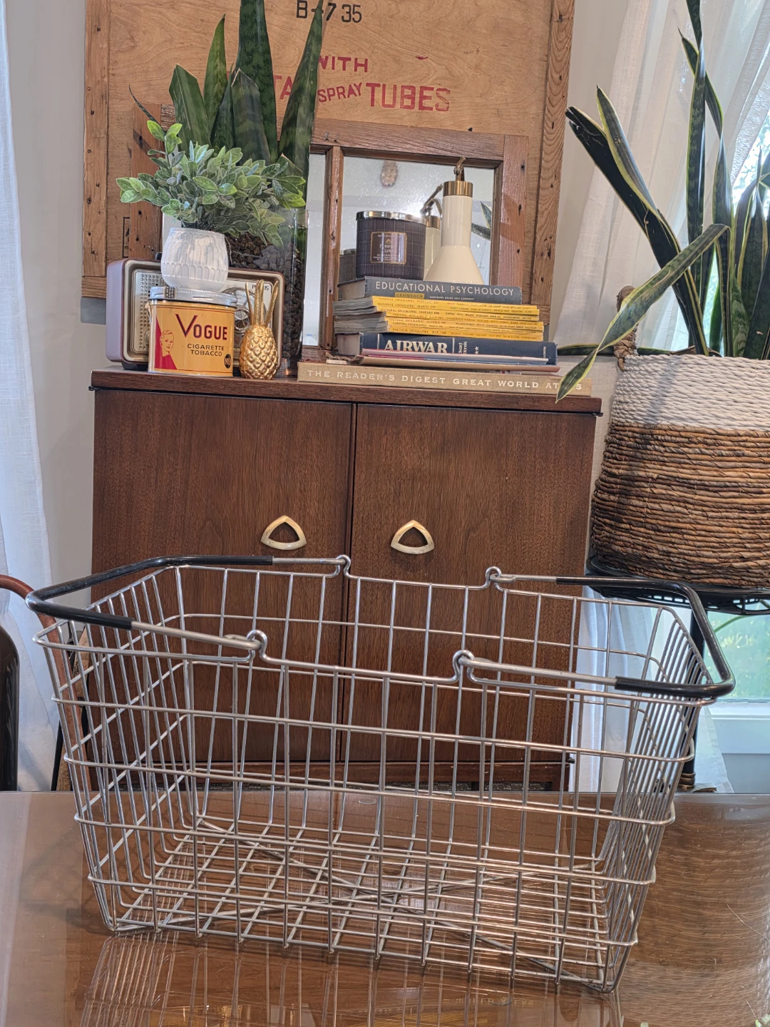 Wire Shopping Basket