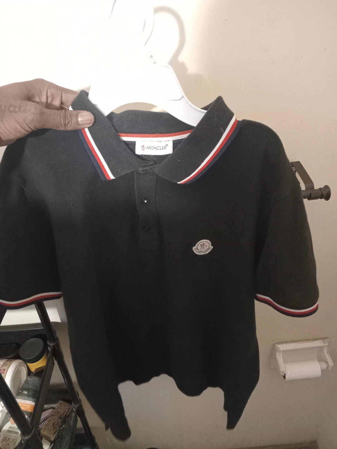 Small moncler shirt