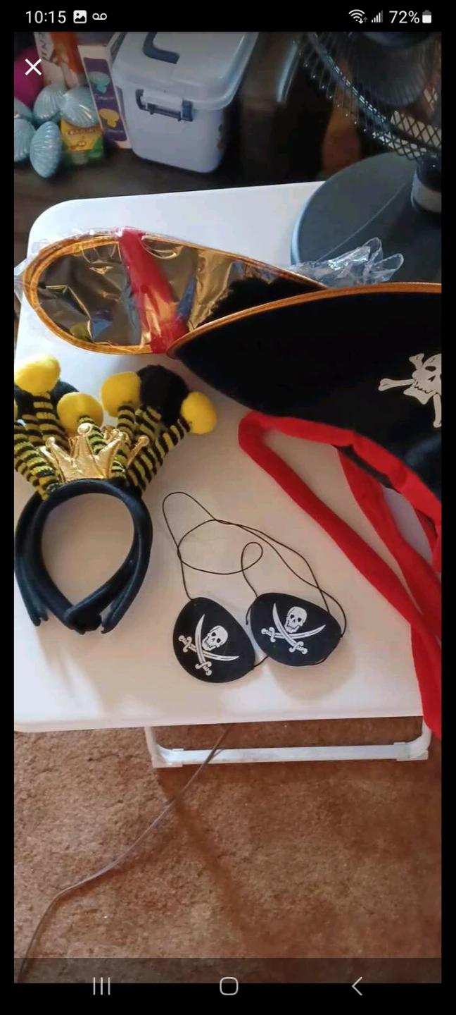 Kids Costume Accessories - Bee & Pirate Theme